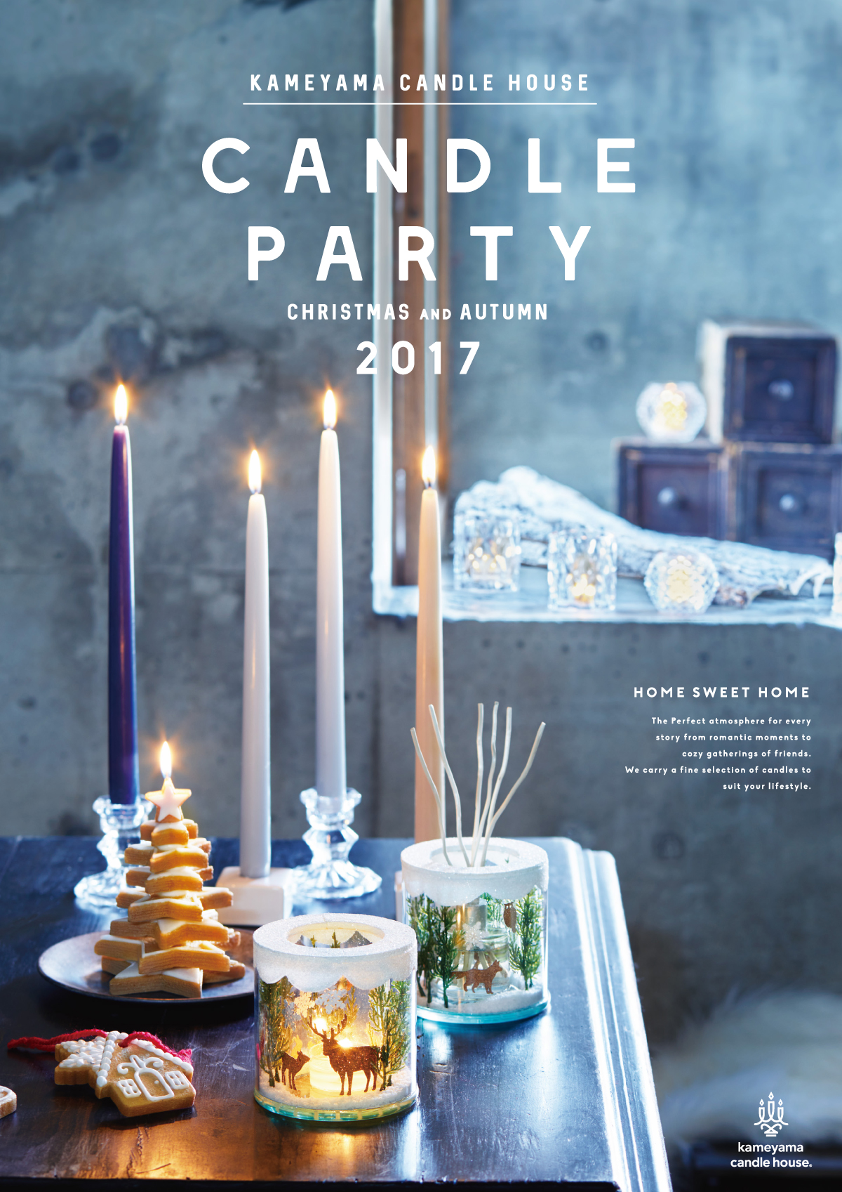 CANDLE PARTY Christmas&Autumn2017 Kameyama Candle House カメヤマキャンドルハウス