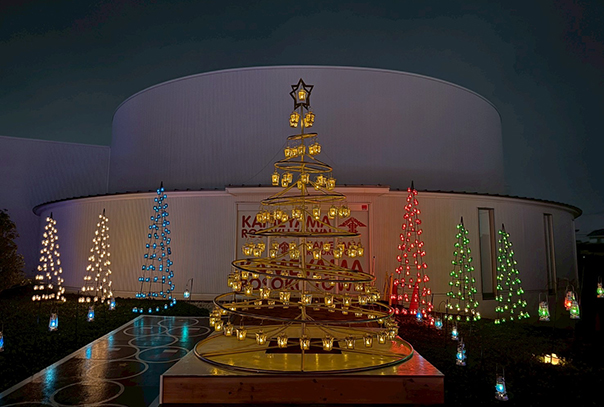 カメヤマローソクタウンキャンドルナイト2025　写真